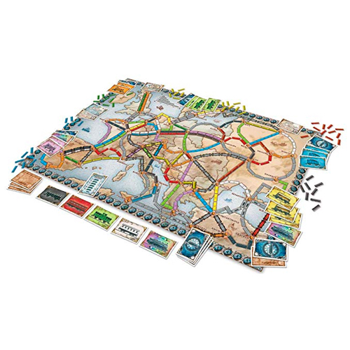Juego de aventureros al tren